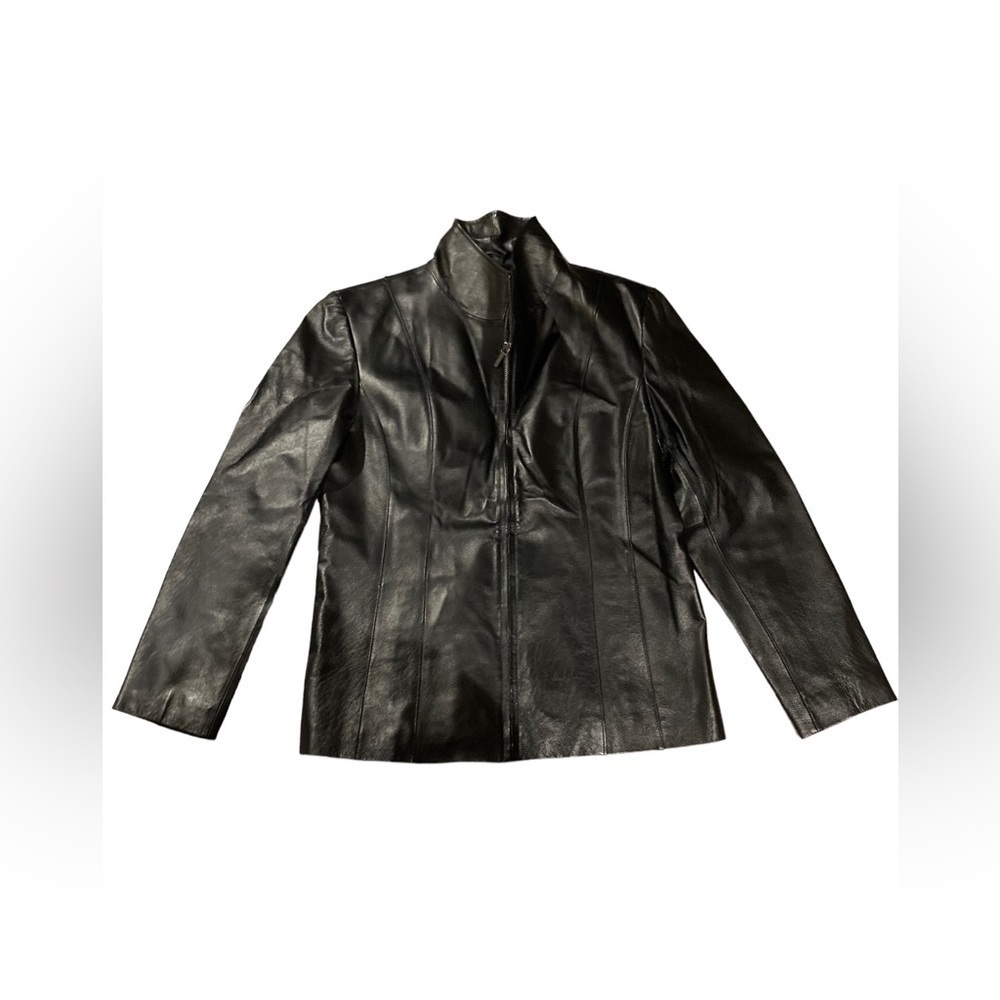 𝅺east 5th - Black Leather Jacket - Classic